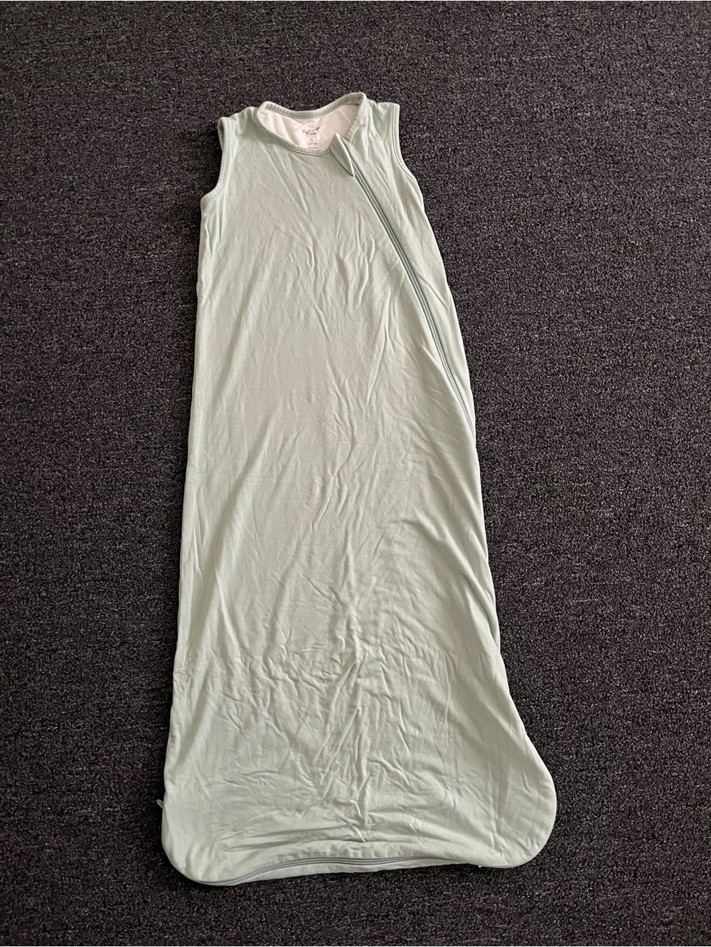 Kyte baby bamboo sleeping back sleep sack pastel green 0.5 tog large